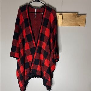 Kensie Red Knit Sweater